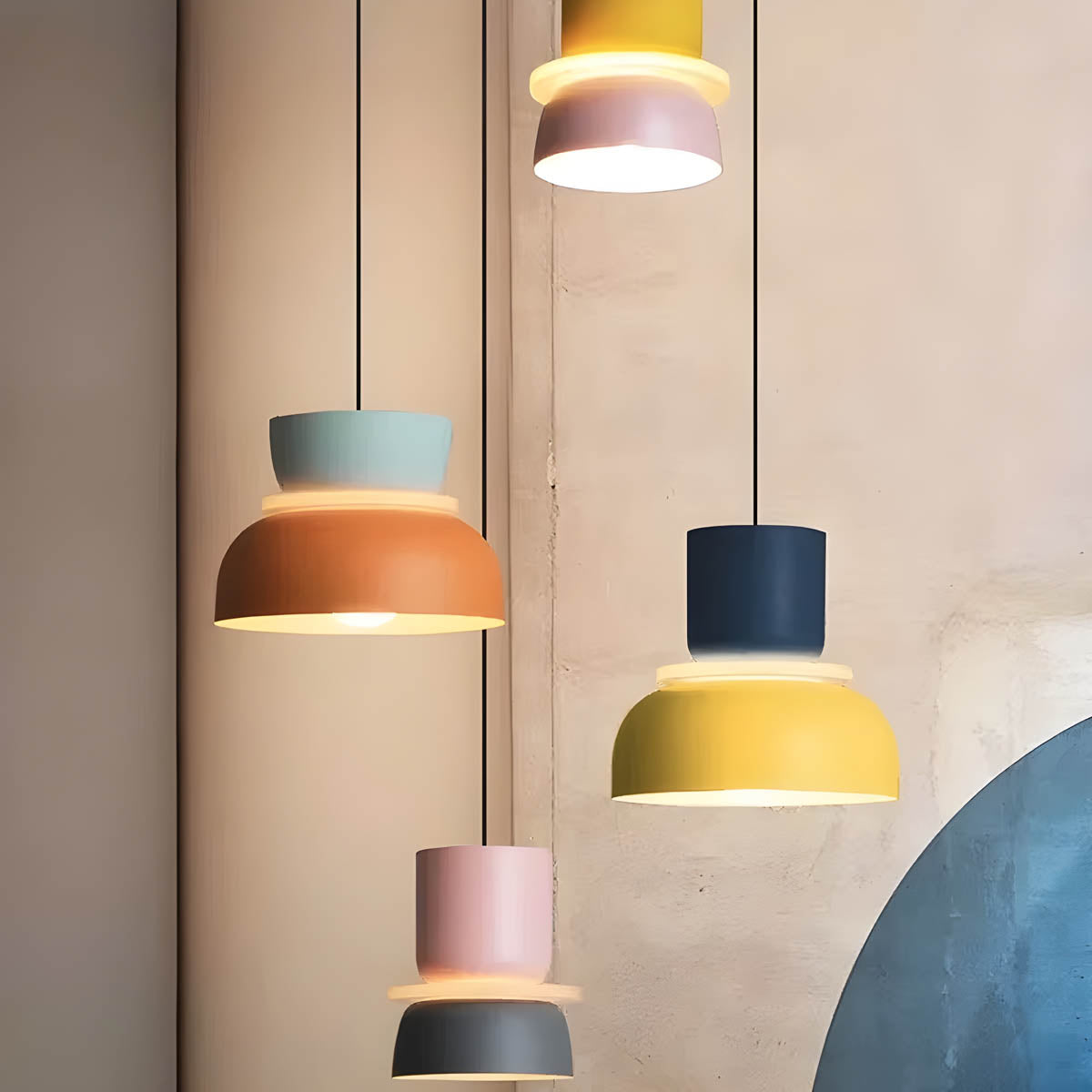 Fernwood Drop Aluminum Pendant Light — gallery image 7
