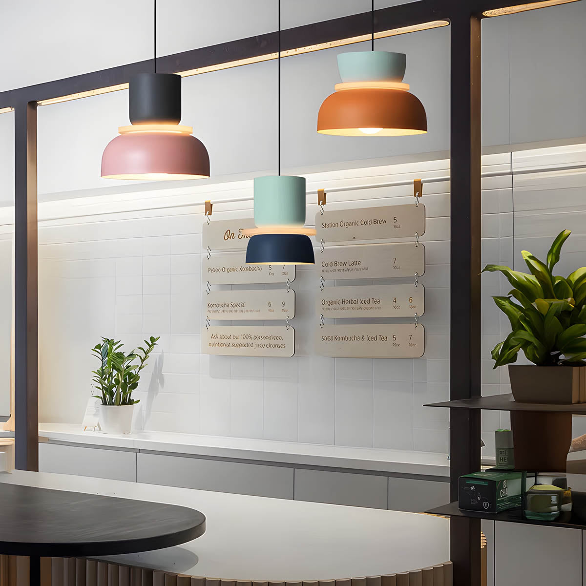 Fernwood Drop Aluminum Pendant Light — gallery image 8