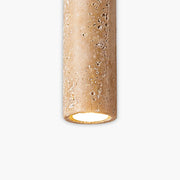 Mossley Drop Travertine Pendant Light — gallery image 1