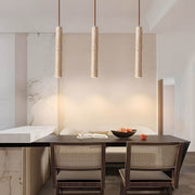 Mossley Drop Travertine Pendant Light — gallery image 7