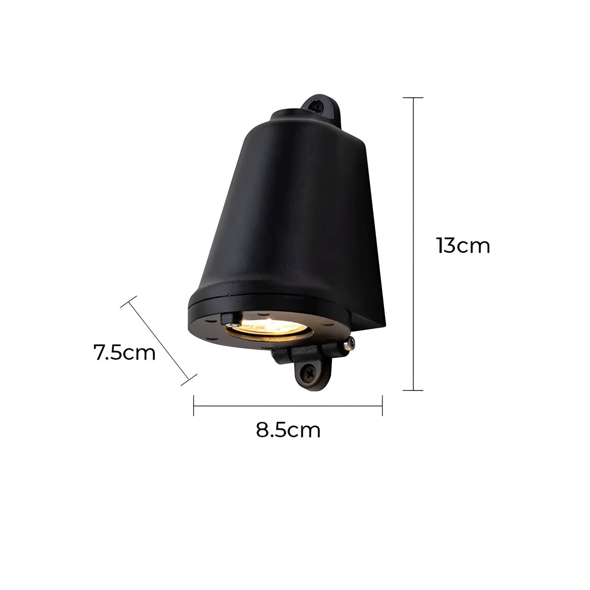 Norwood Drop Aluminum Outdoor Wall Light — gallery image 11