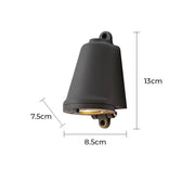 Norwood Drop Aluminum Outdoor Wall Light — gallery image 14