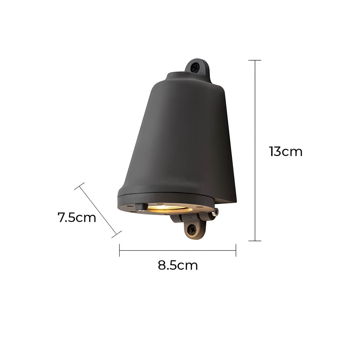 Norwood Drop Aluminum Outdoor Wall Light — gallery image 14