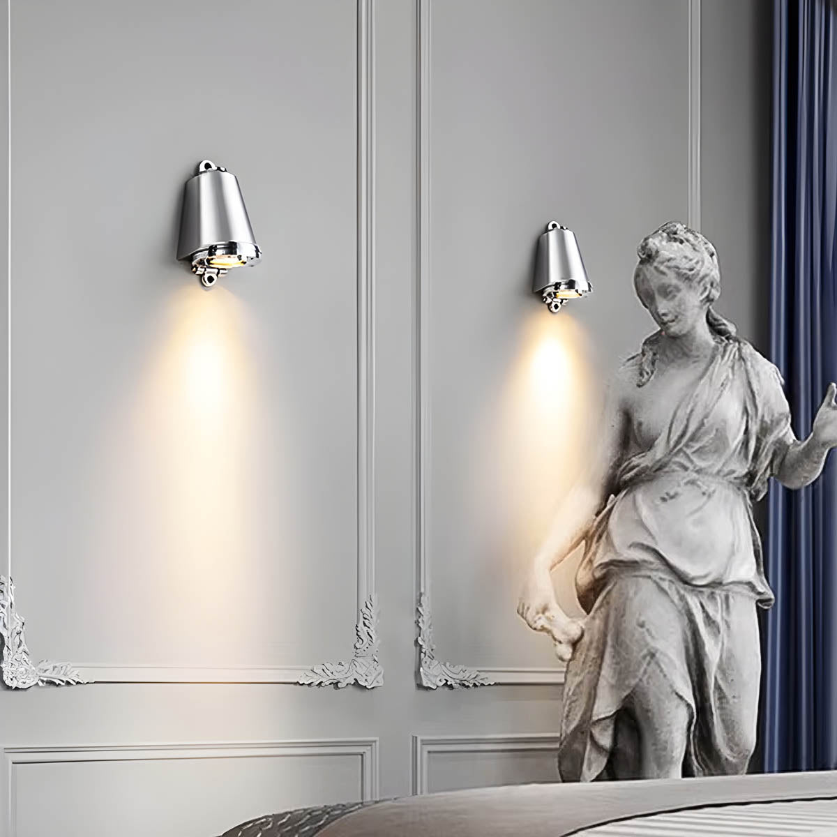 Norwood Drop Aluminum Outdoor Wall Light — gallery image 2