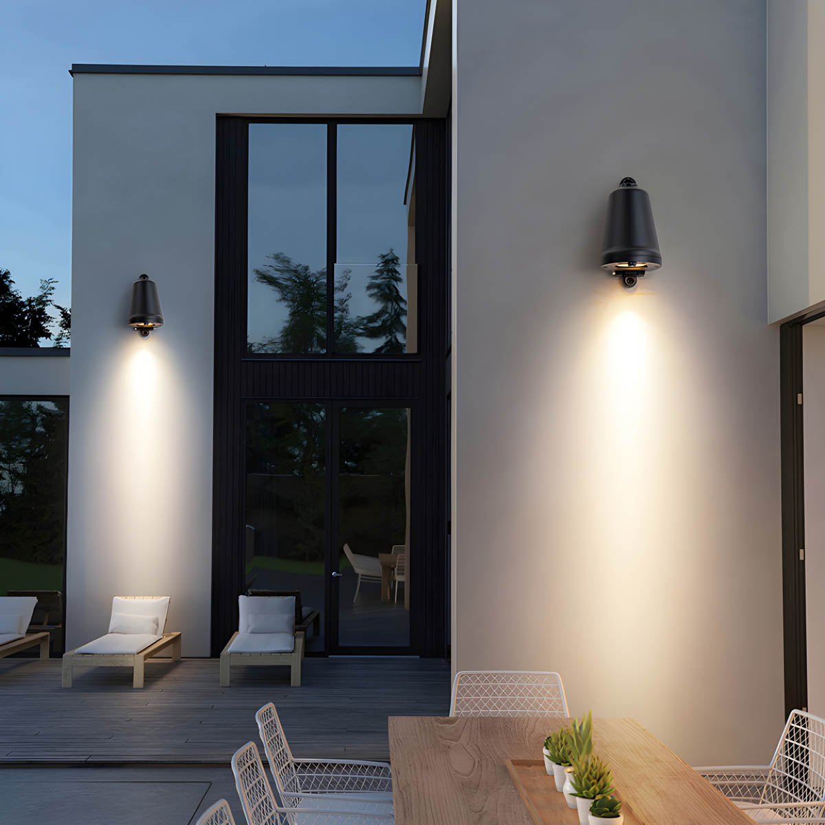 Norwood Drop Aluminum Outdoor Wall Light — gallery image 6