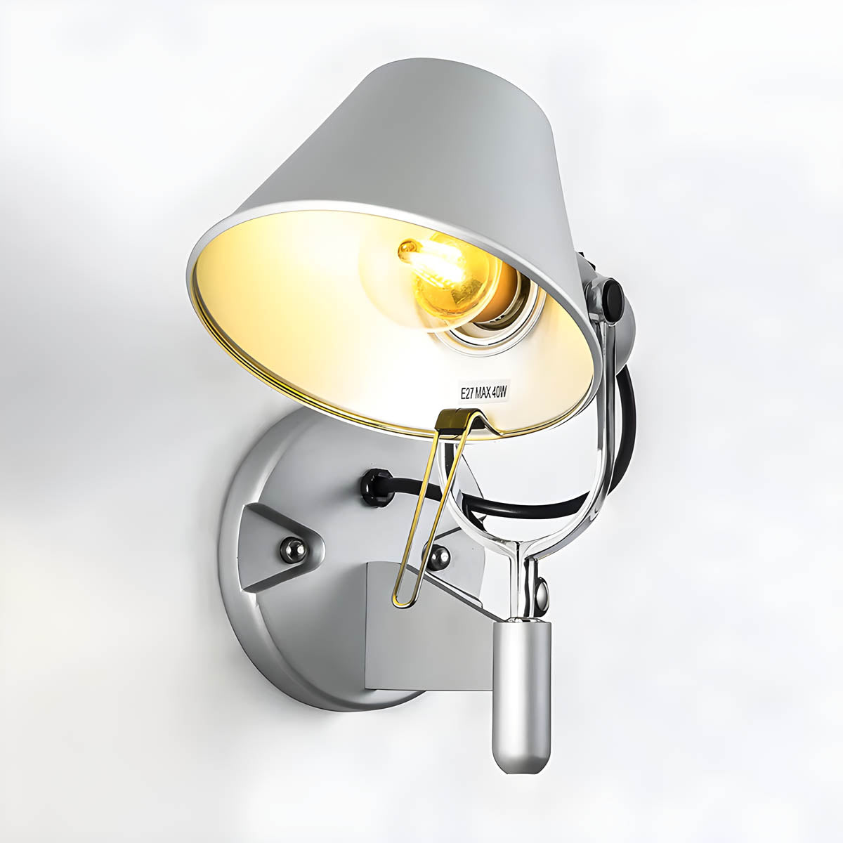 Oakmere Drop Aluminum Wall Sconce — gallery image 6