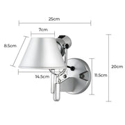 Oakmere Drop Aluminum Wall Sconce — gallery image 13