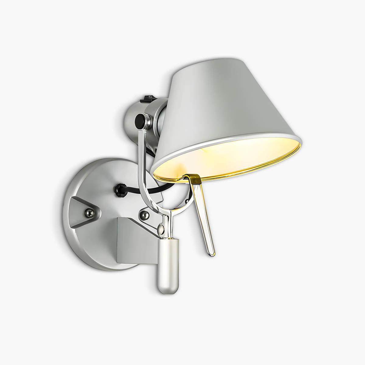 Oakmere Drop Aluminum Wall Sconce — gallery image 1