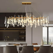 Rosewood Drop Crystal Branch Chandelier — gallery image 6