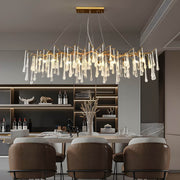 Rosewood Drop Crystal Branch Chandelier — gallery image 3