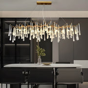 Rosewood Drop Crystal Branch Chandelier — gallery image 5