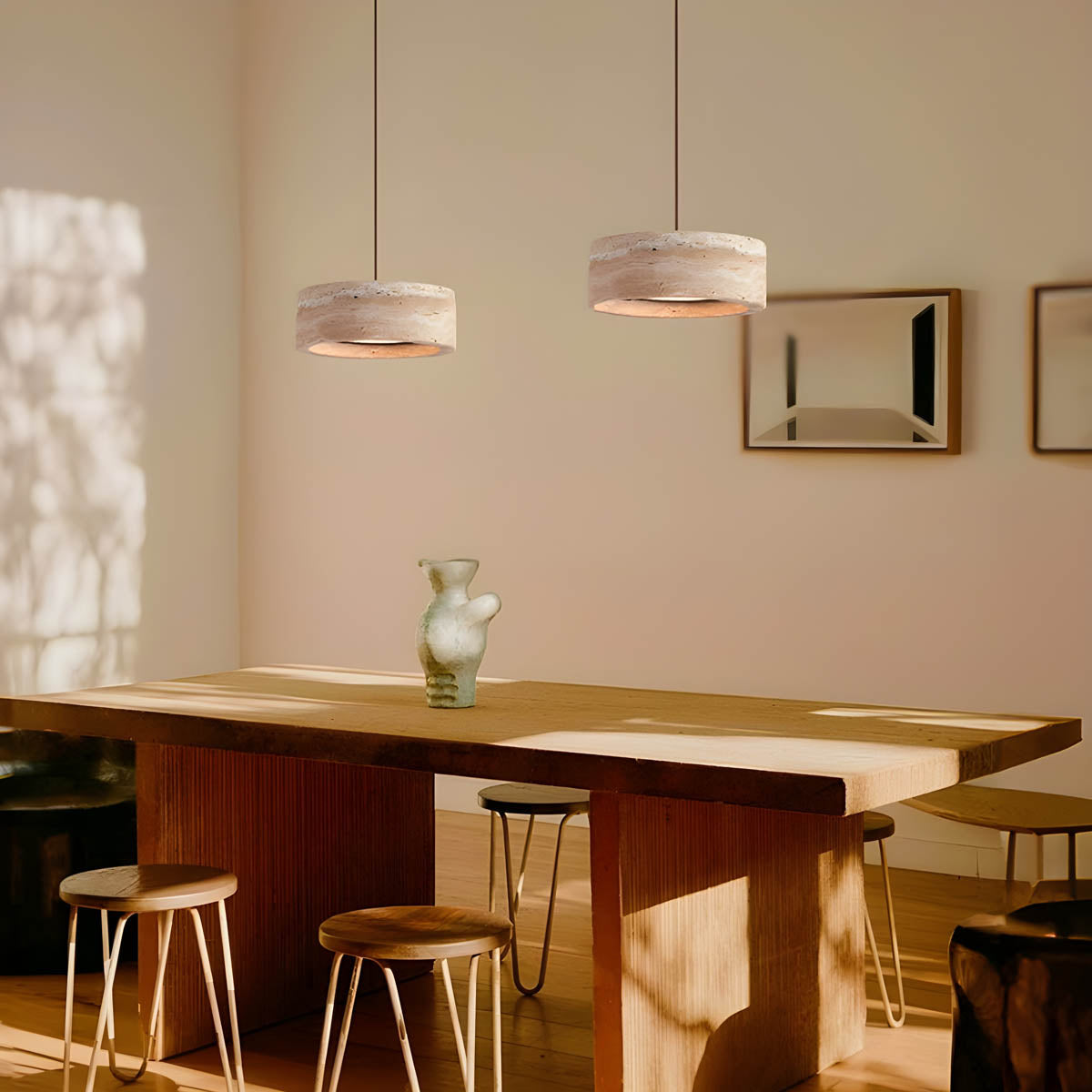 
Pendente de Travertino Sherwood Drop — foto 7