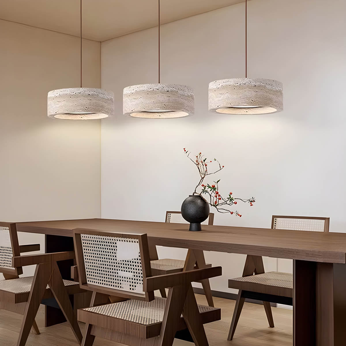 
Pendente de Travertino Sherwood Drop — foto 6