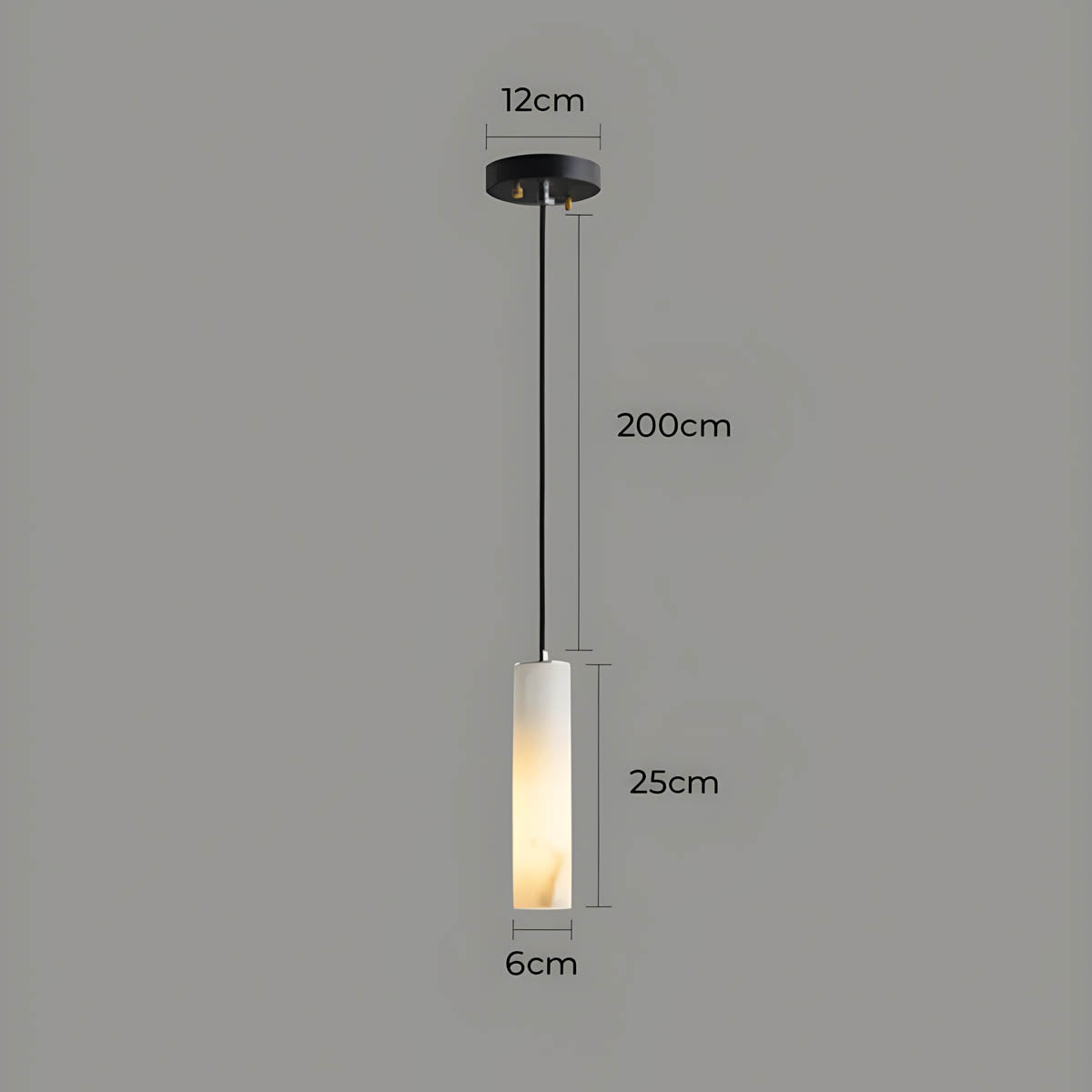 Willoughby Drop Marble Chandelier — gallery image 12