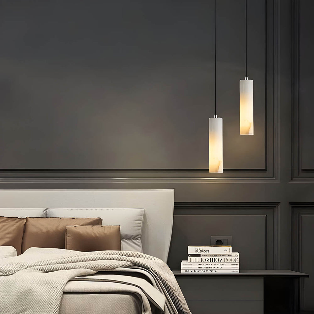 Willoughby Drop Marble Chandelier — gallery image 4