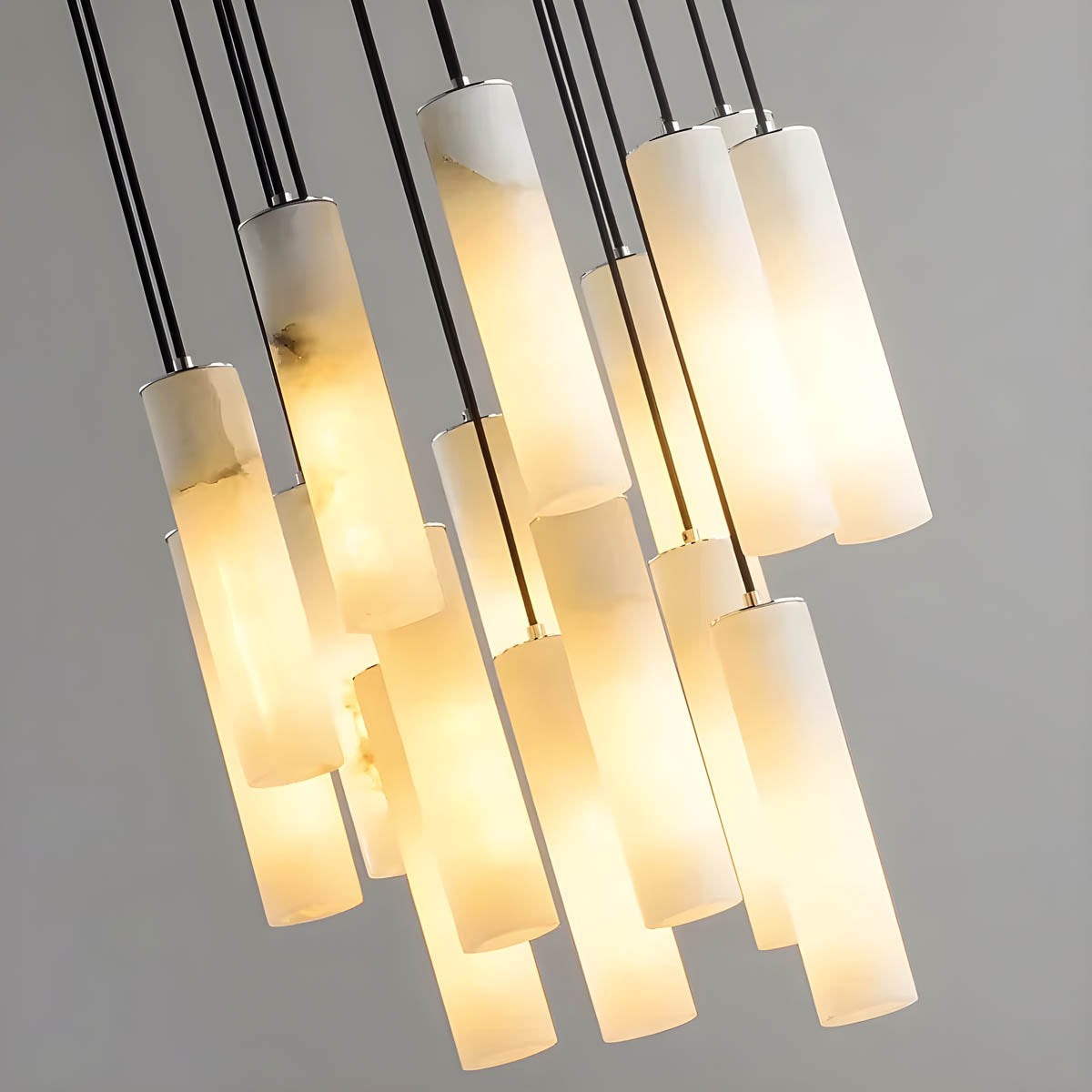 Willoughby Drop Marble Chandelier — gallery image 10