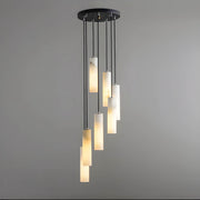 Willoughby Drop Marble Chandelier — gallery image 6