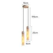 Fairford Drop Marble Pendant Light — gallery image 9
