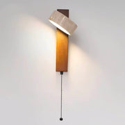 Eversley Drop Travertine Wall Sconce — gallery image 11