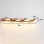 Greystone Drop Travertine Wall Sconce — gallery image 18