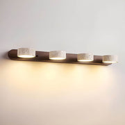 Greystone Drop Travertine Wall Sconce — gallery image 8