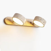 Greystone Drop Travertine Wall Sconce — gallery image 1