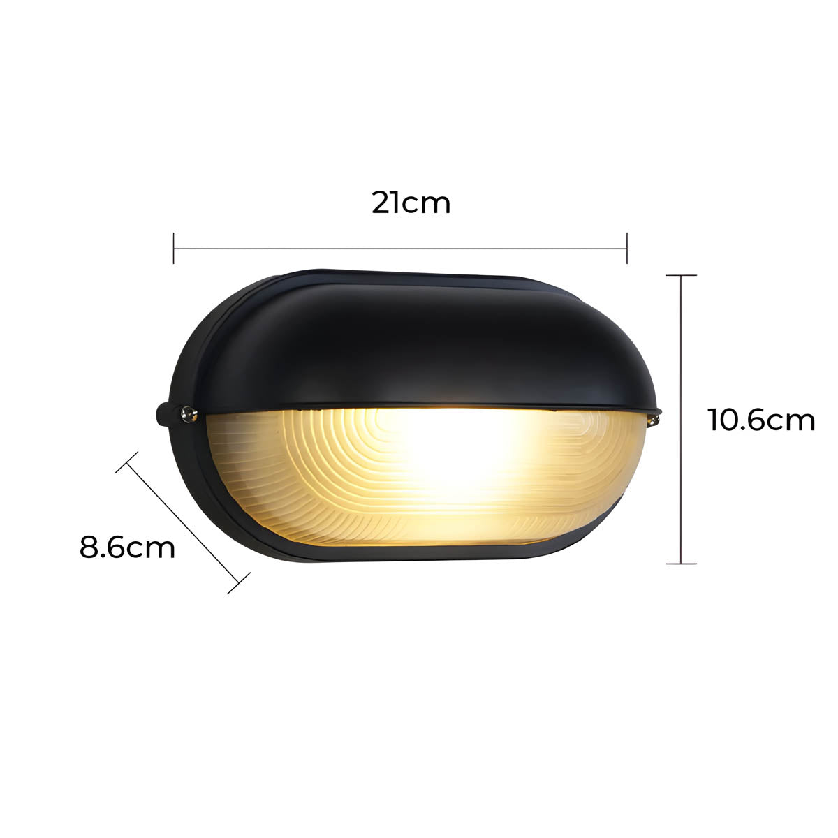 Elmsford Drop Glass Outdoor Wall Light — gallery image 11
