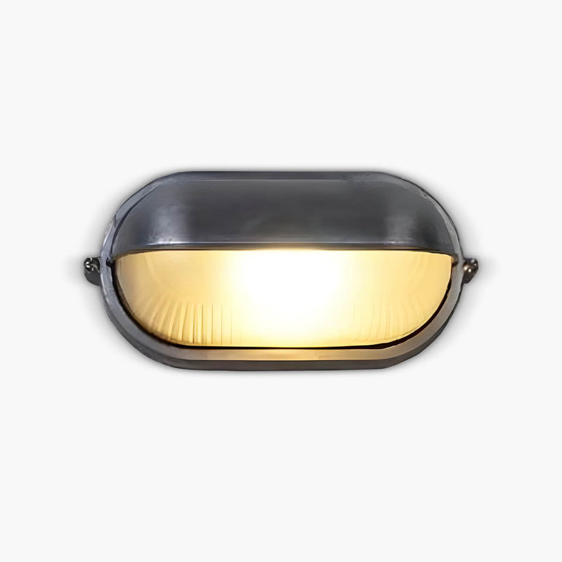 
Elmsford Drop Glass Outdoor Wall Light — photo 1