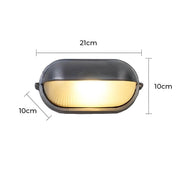 Elmsford Drop Glass Outdoor Wall Light — gallery image 13
