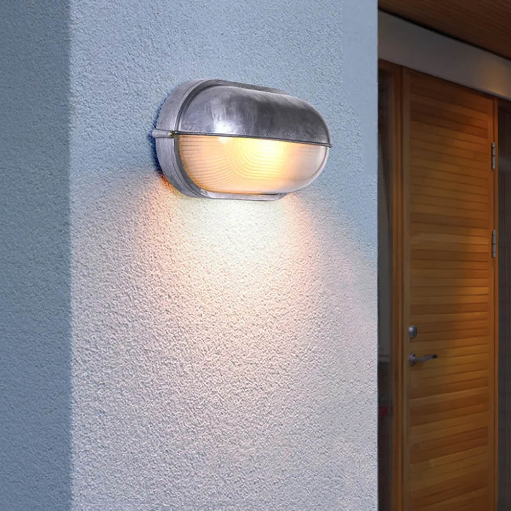Elmsford Drop Glass Outdoor Wall Light — gallery image 4