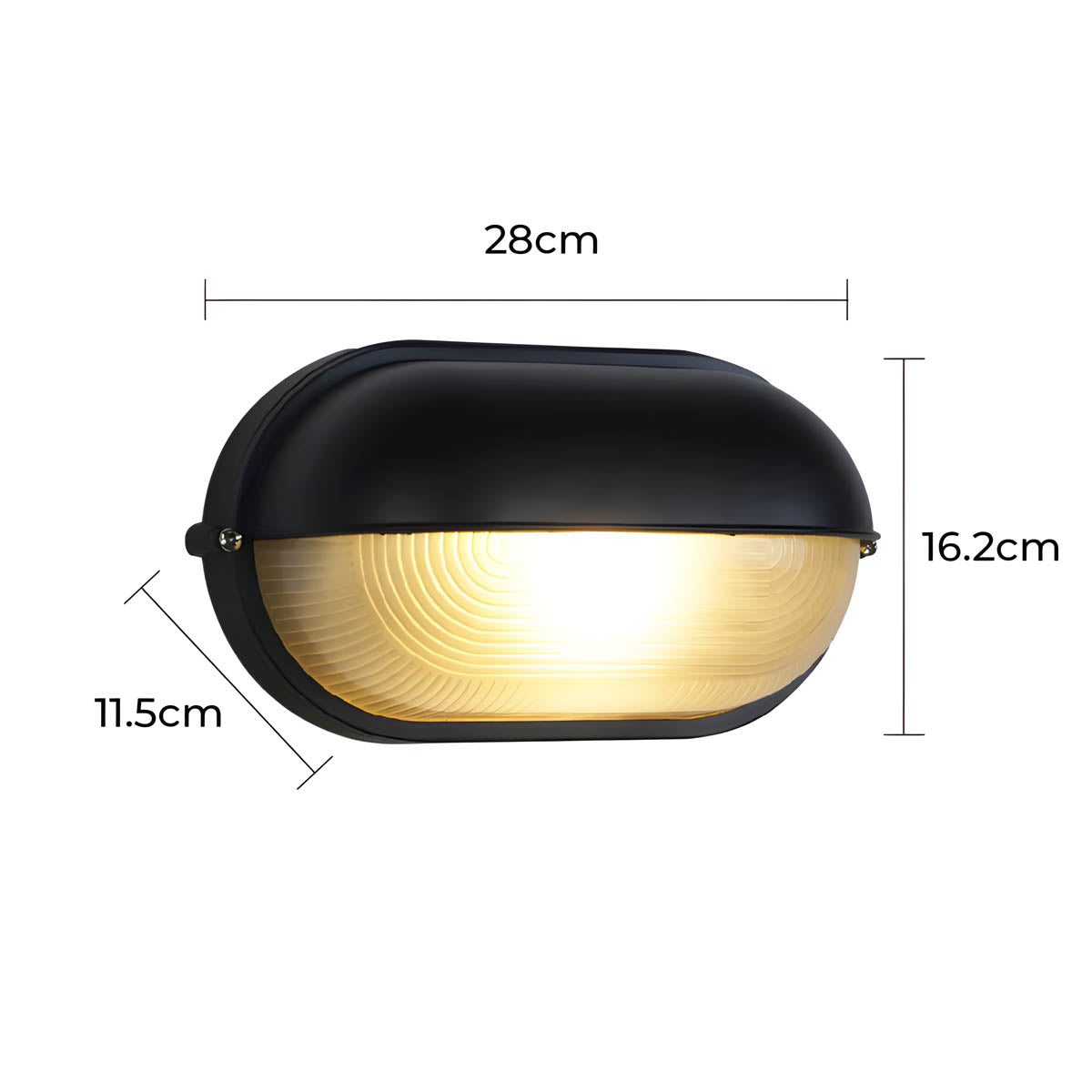 Elmsford Drop Glass Outdoor Wall Light — gallery image 12