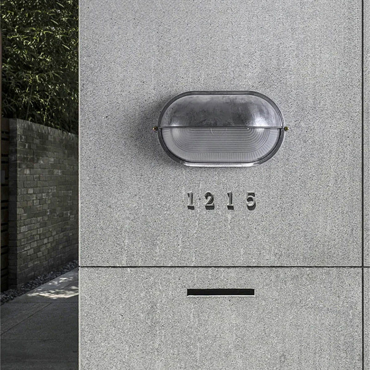 Elmsford Drop Glass Outdoor Wall Light — gallery image 3