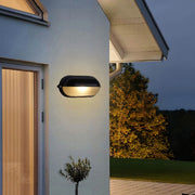 Elmsford Drop Glass Outdoor Wall Light — gallery image 2