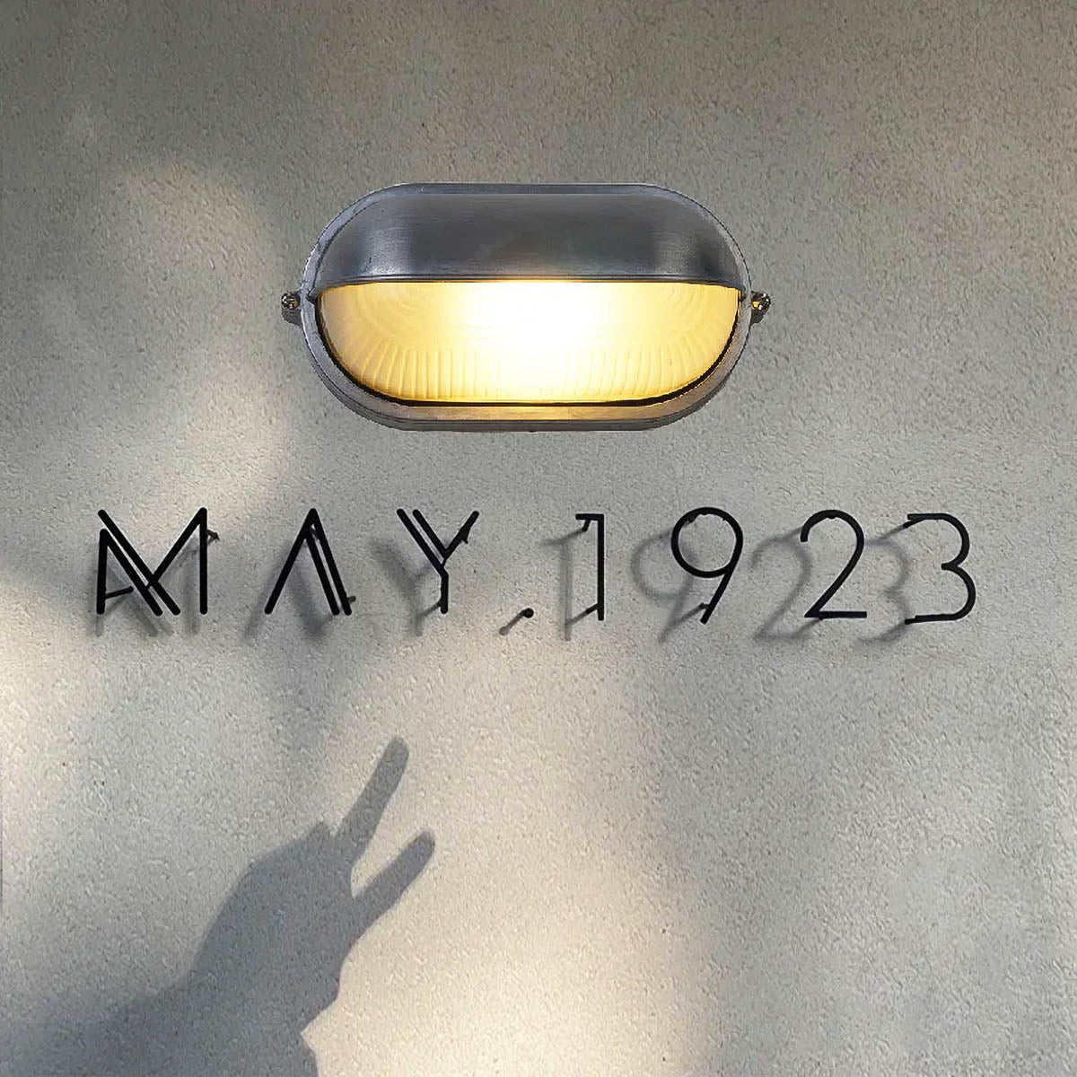 Elmsford Drop Glass Outdoor Wall Light — gallery image 5