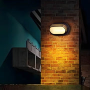 Foxglove Drop Glass Ribbed Outdoor Wall Light — gallery image 3