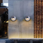 Foxglove Drop Glass Ribbed Outdoor Wall Light — gallery image 11