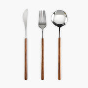 Blackthorn Drop Stainless Steel Flatware Set — gallery image 1