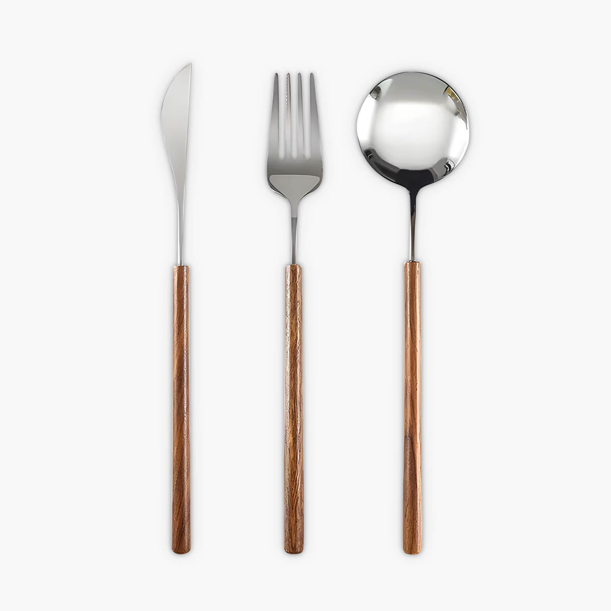 Blackthorn Drop Stainless Steel Flatware Set — gallery image 1
