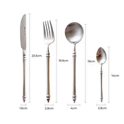 Huckleberry Drop Stainless Steel Flatware Set — gallery image 18