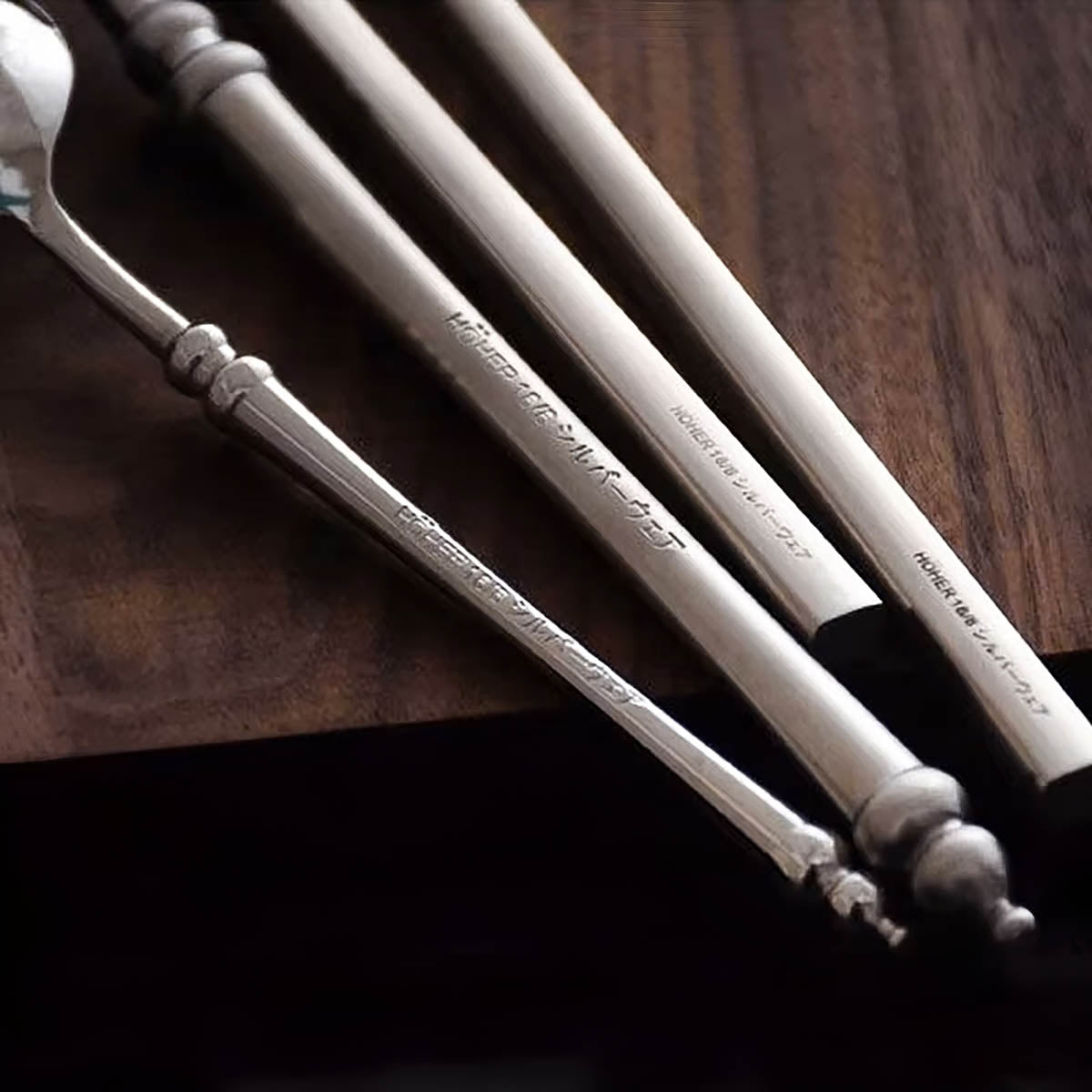 Huckleberry Drop Stainless Steel Flatware Set — gallery image 7