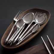 Huckleberry Drop Stainless Steel Flatware Set — gallery image 4