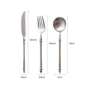 Huckleberry Drop Stainless Steel Flatware Set — gallery image 13
