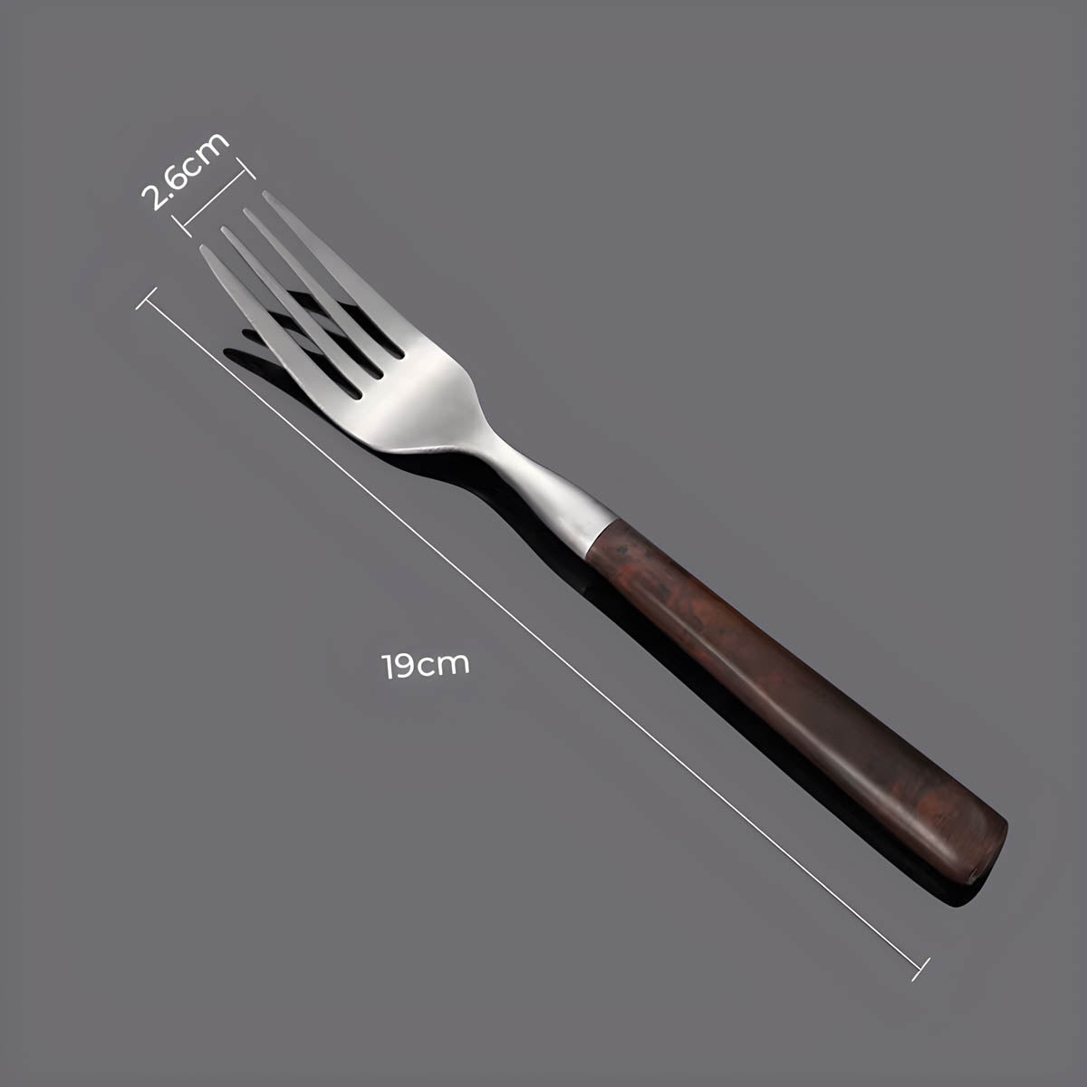 Larchwood Drop Resin Flatware Set — gallery image 16