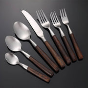 Larchwood Drop Resin Flatware Set — gallery image 5