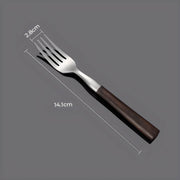 Larchwood Drop Resin Flatware Set — gallery image 15
