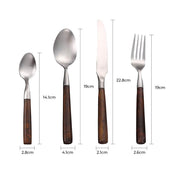 Larchwood Drop Resin Flatware Set — gallery image 18