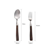 Larchwood Drop Resin Flatware Set — gallery image 17