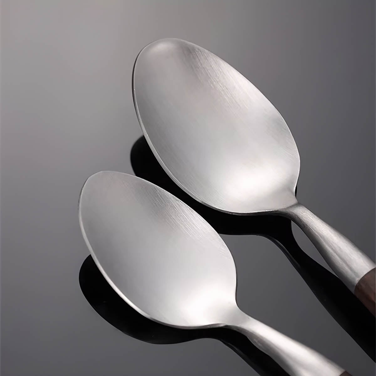 Larchwood Drop Resin Flatware Set — gallery image 6
