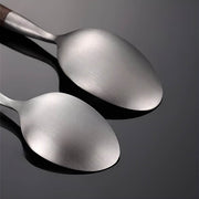 Larchwood Drop Resin Flatware Set — gallery image 7