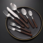 Larchwood Drop Resin Flatware Set — gallery image 2